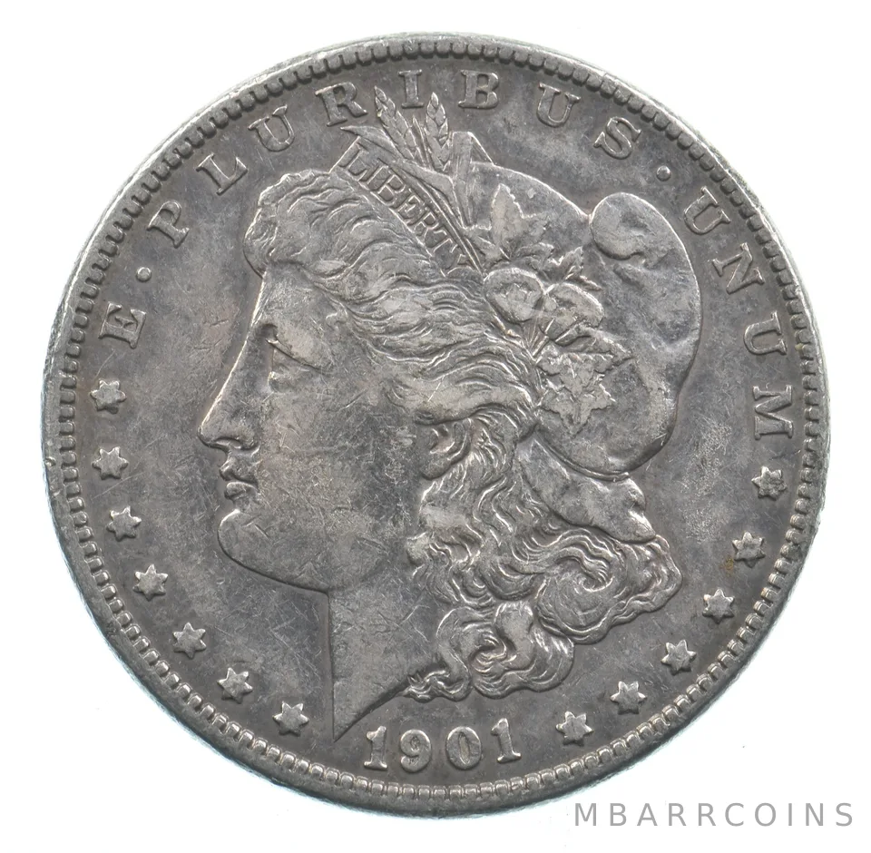 Early - 1901-O Morgan Silver Dollar - 90% US Coin *878