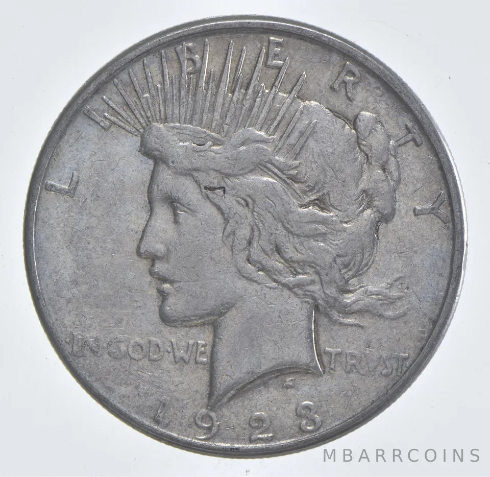 Better - 1923-S Peace Silver Dollar - 90% US Coin *713