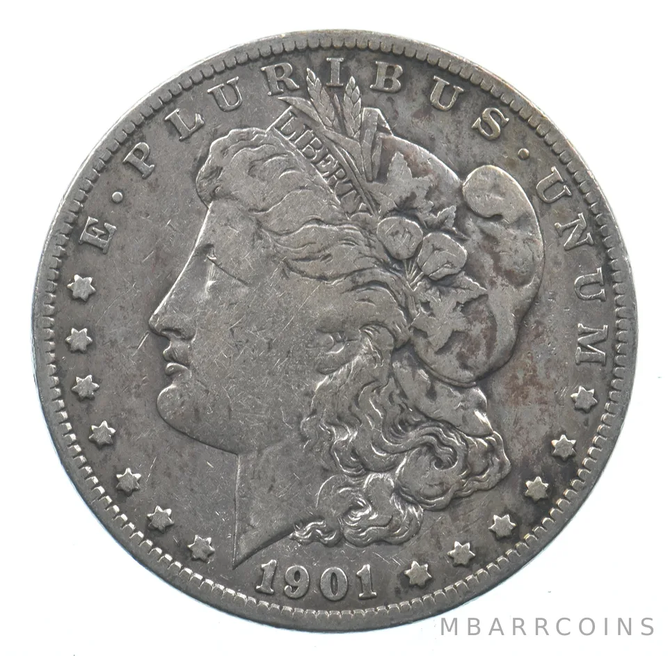 Early - 1901-O Morgan Silver Dollar - 90% US Coin *925