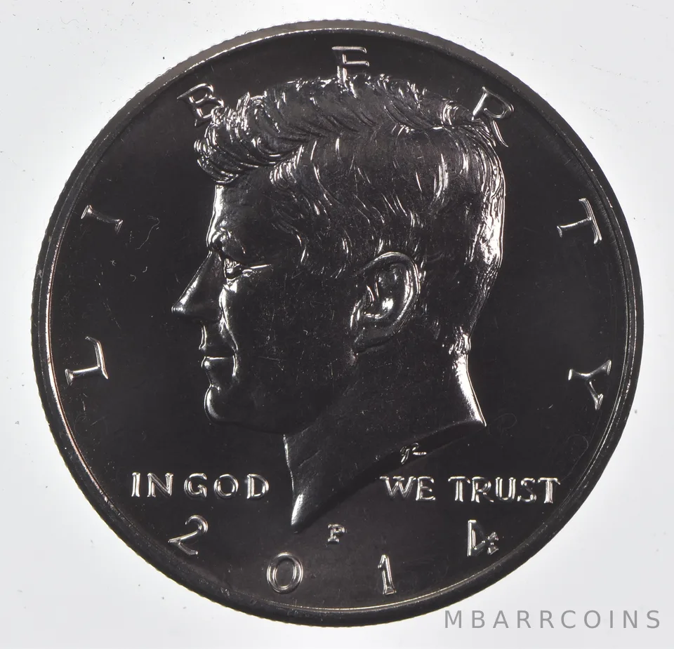 2014-P Kennedy Half Dollar Specimen Clad
