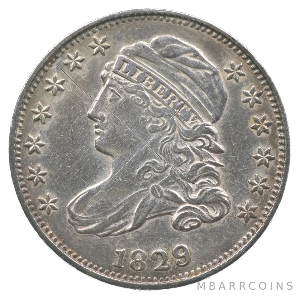 1829 Capped Bust Dime *5946
