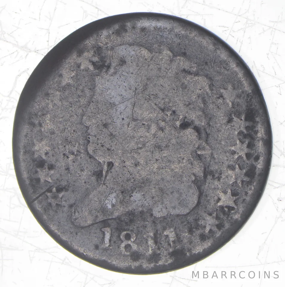 1811 Classic Head Half Cent a7240