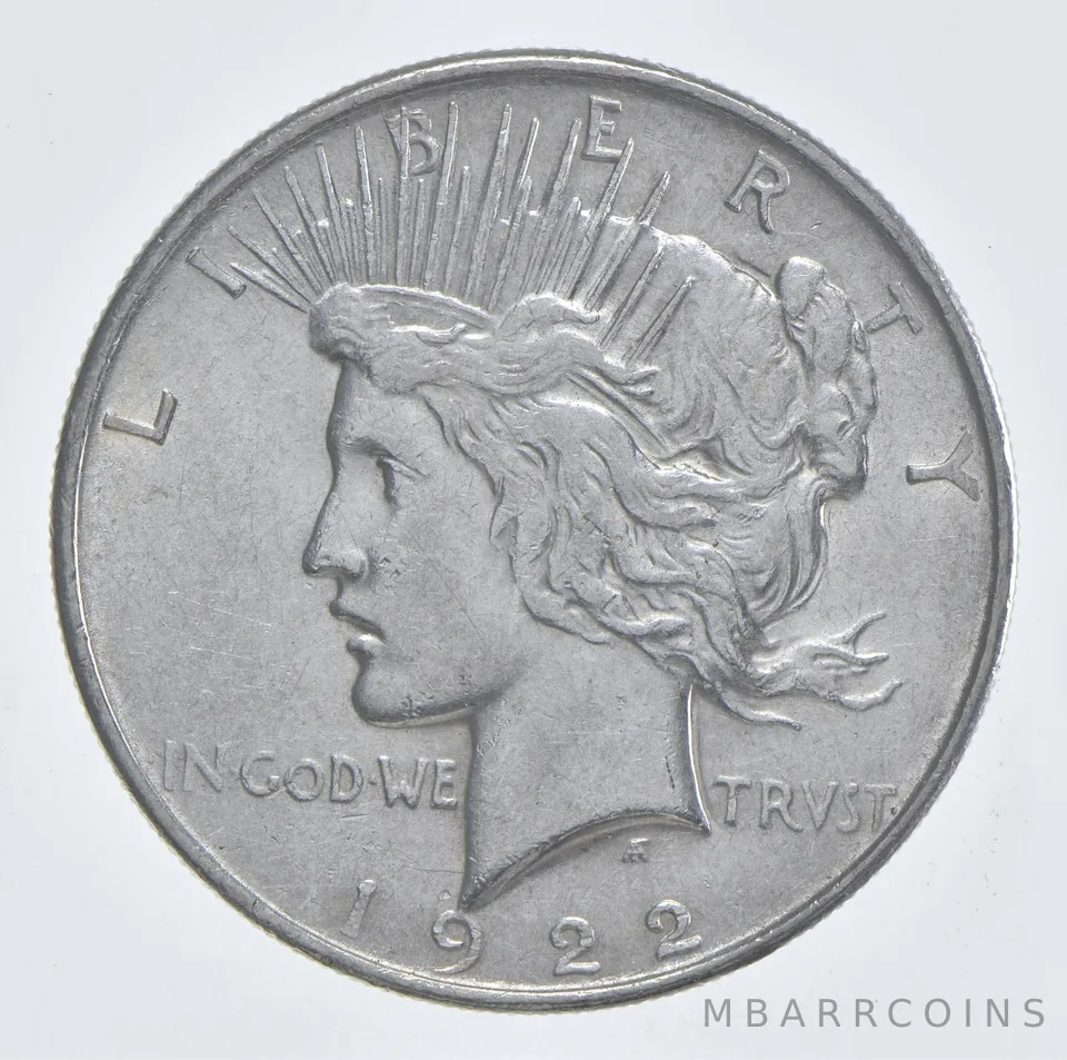 1922 Peace Silver Dollar Estate Coin Collection *241