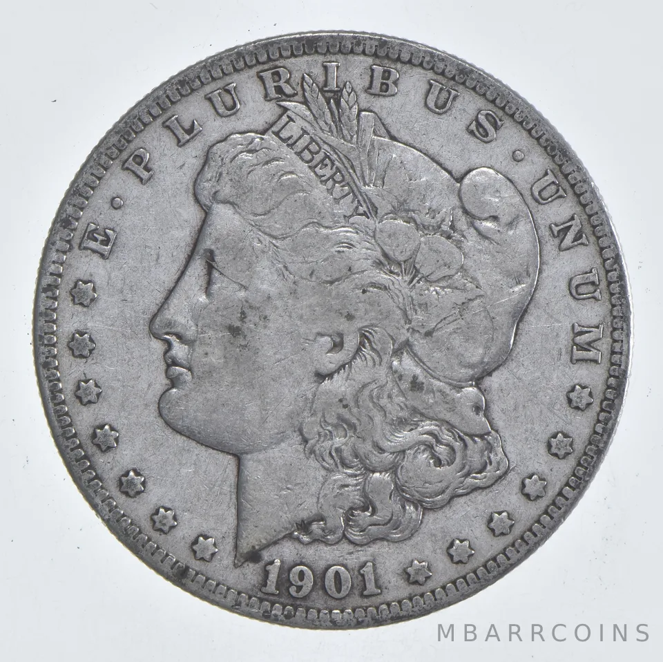 Early - 1901-O Morgan Silver Dollar - 90% US Coin *783