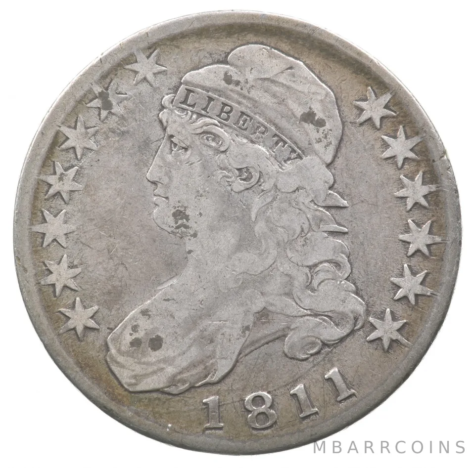 1811 Capped Bust Lettered Edge Half Dollar *7113