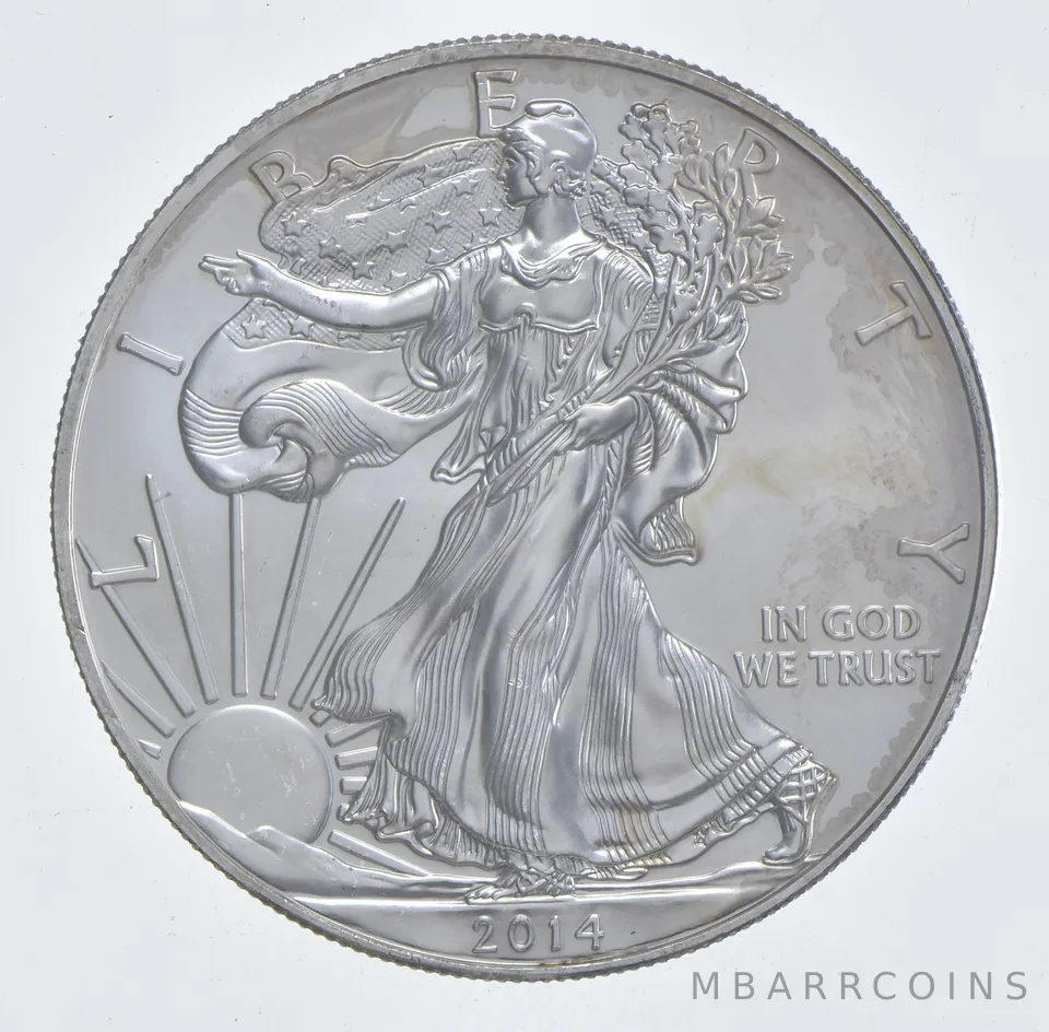 Better Date 2014 American Silver Eagle 1 Troy Oz .999 Fine Silver *473