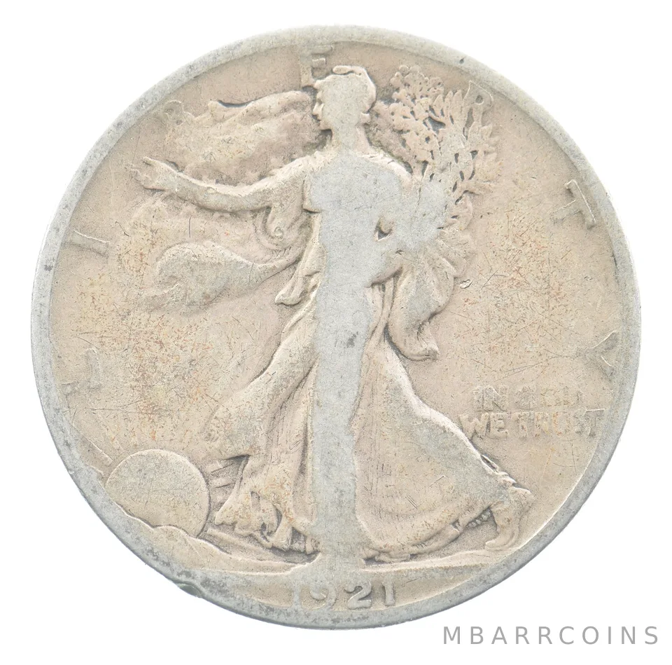1921-S Walking Liberty Half Dollar a5032