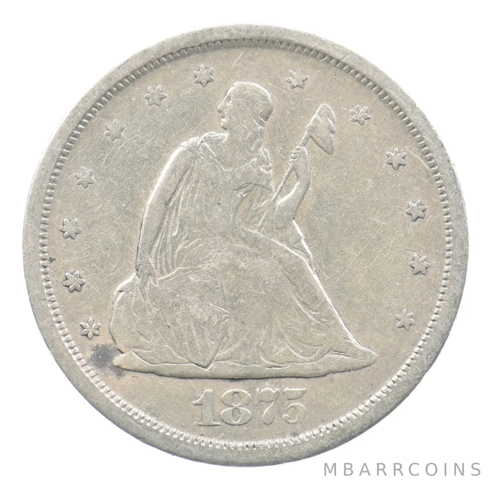 1875-S Seated Liberty Twenty Cents a4624