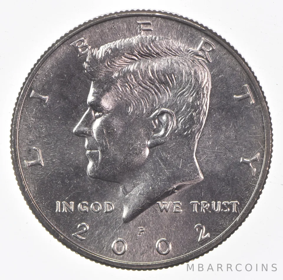 2002-P Kennedy Half Dollar Clad Unc