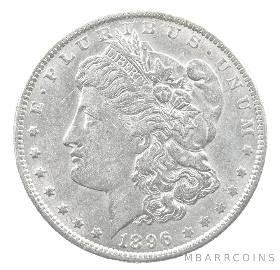 1896-O Morgan Silver Dollar a9995