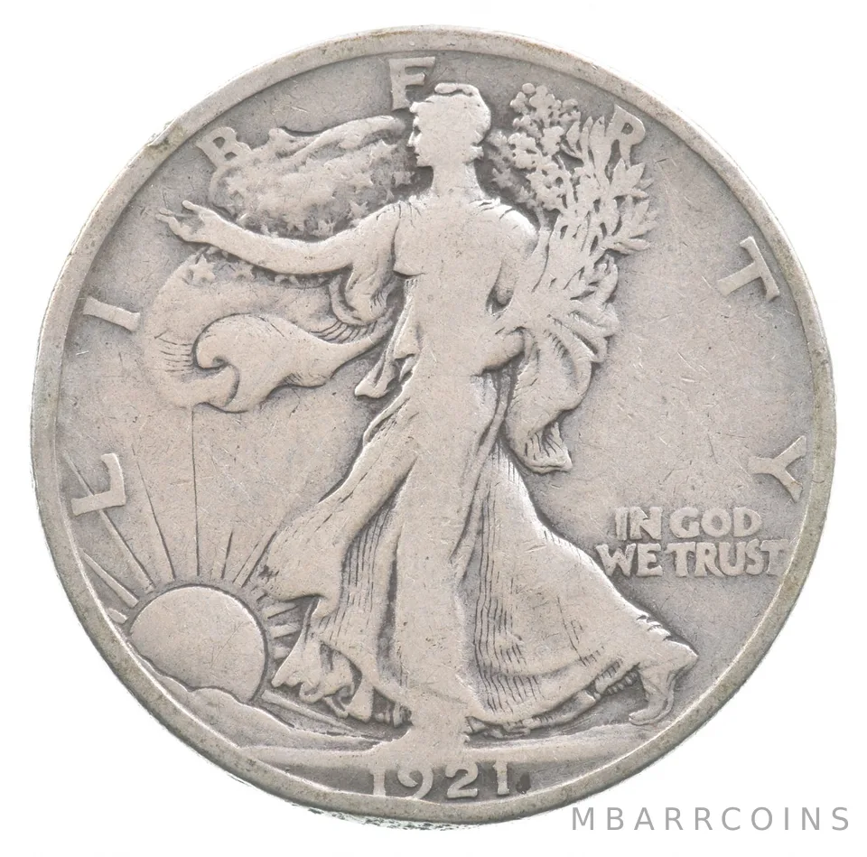 1921-S Walking Liberty Half Dollar *6690