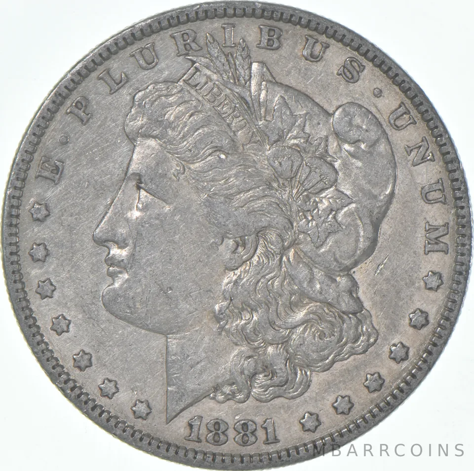 XF 1881-O Morgan Silver Dollar (1 coin)