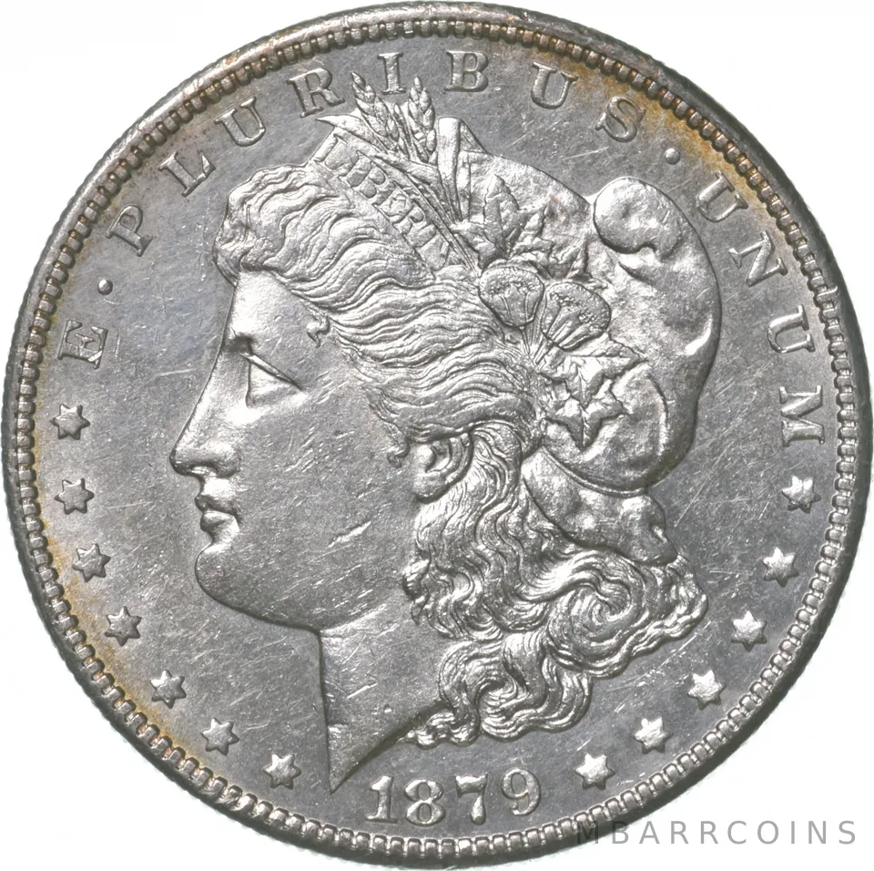1879-S Morgan Silver Dollar Reverse Rev 1878 78 a3129