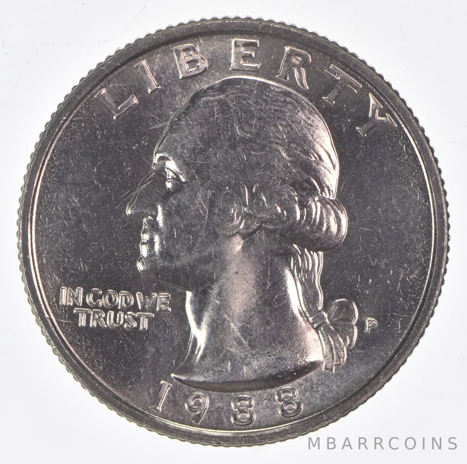 1988-P Washington Quarter Clad Unc