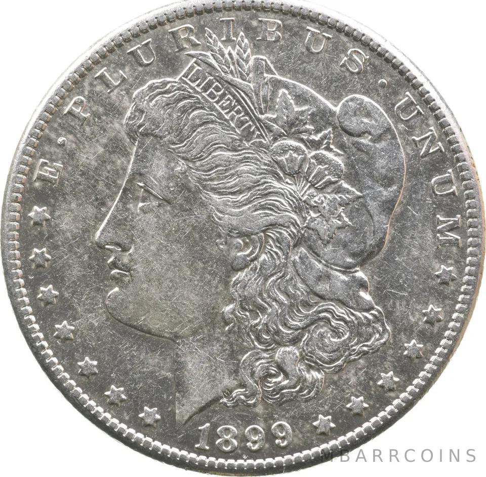 1899-S Morgan Silver Dollar a2828