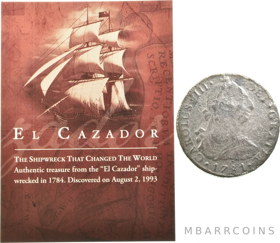 1781 Mexico 8 Reales El Cazador *8169
