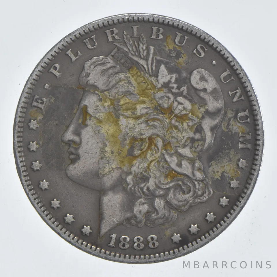 Early - 1888-O Morgan Silver Dollar - 90% US Coin *754