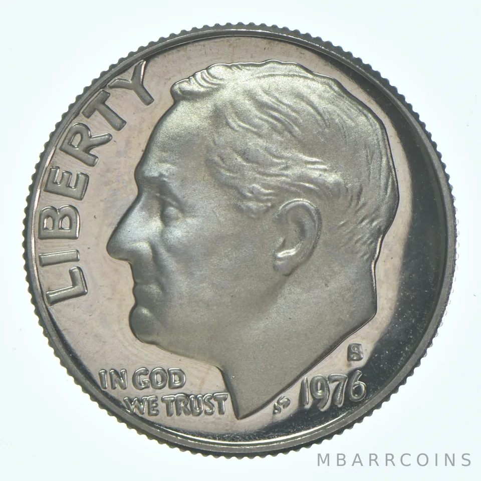 1976-S Roosevelt Dime CLAD Proof