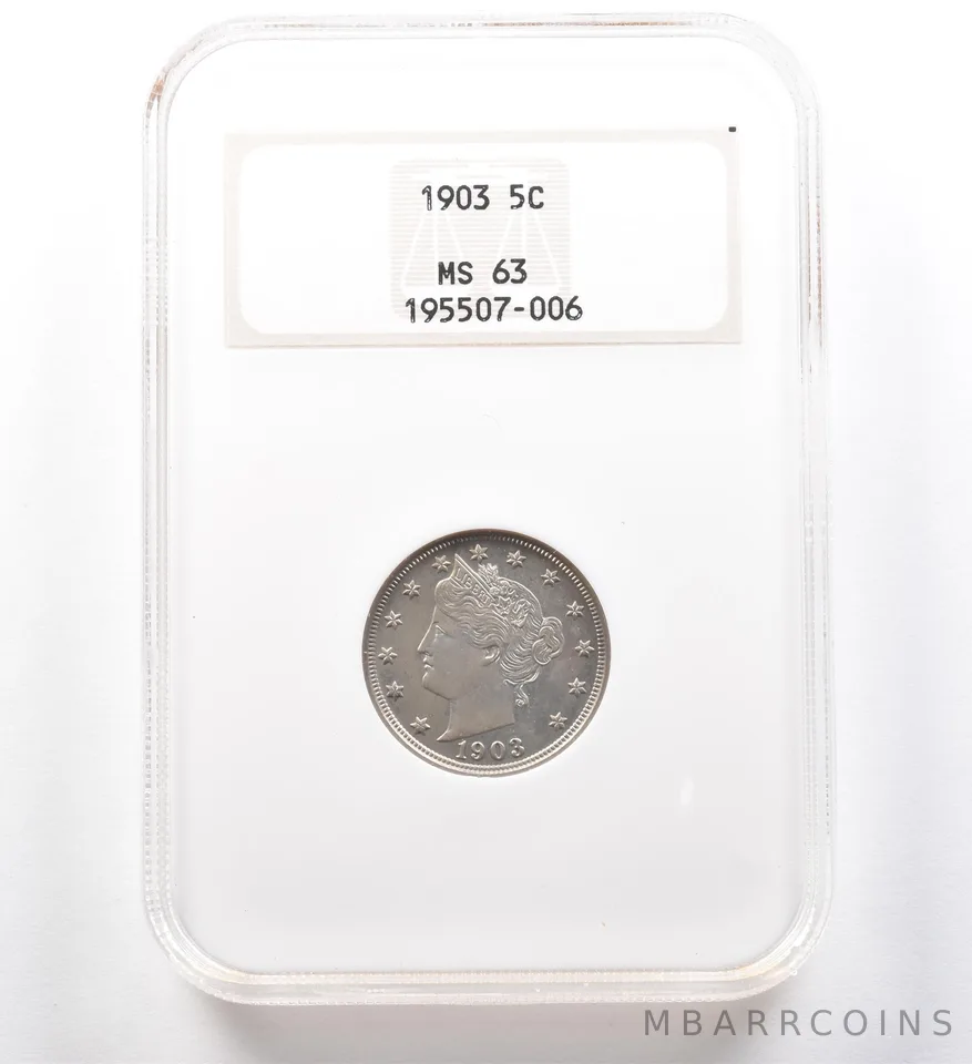 1903 Liberty V Nickel MS63 NGC PF Proof Old Holder *2876