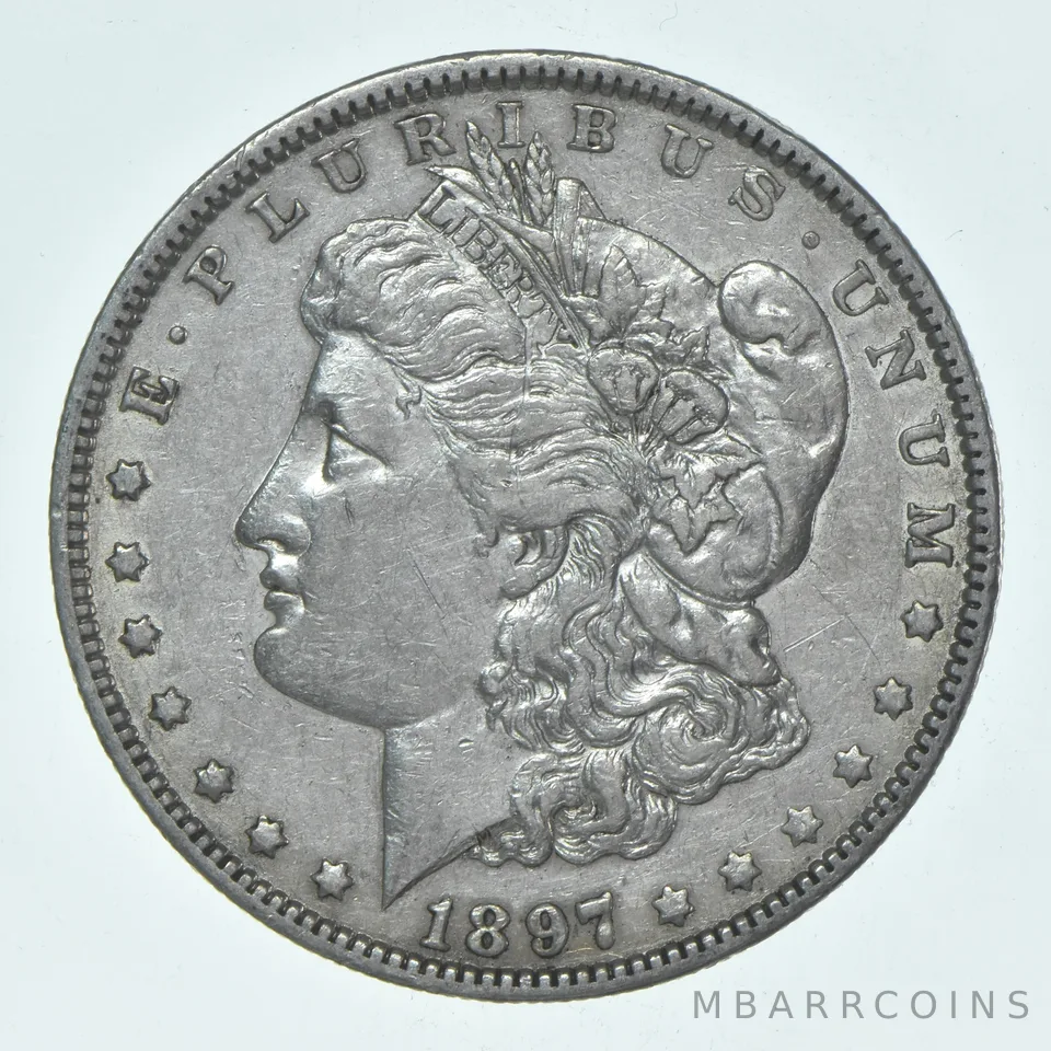 XF 1897-O Morgan Silver Dollar (1 coin)