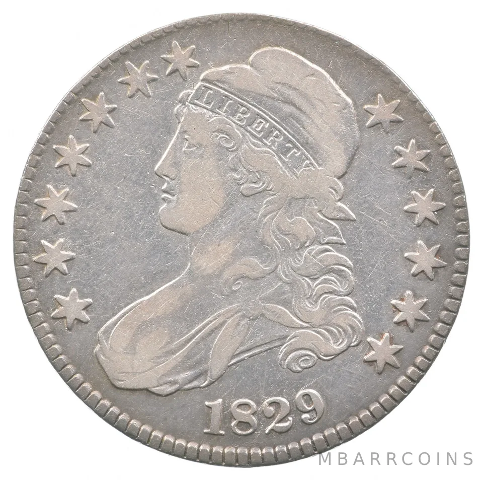1829 Capped Bust Half Dollar *5967