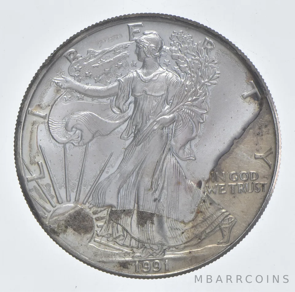 Better Date 1991 American Silver Eagle 1 Troy Oz .999 Fine Silver *103