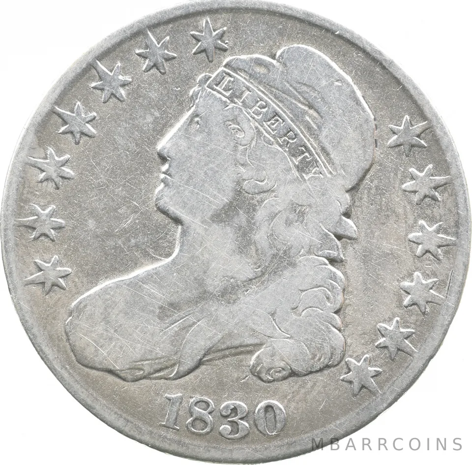 1830 Capped Bust Half Dollar 112a *8146