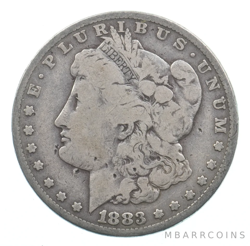 Early - 1883 Morgan Silver Dollar - 90% US Coin *789