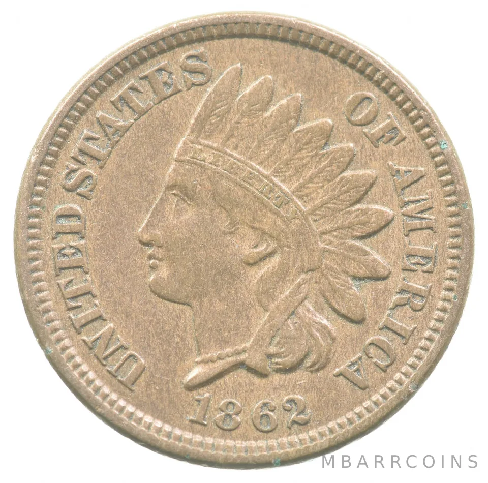 1862 Indian Head Cent a9810