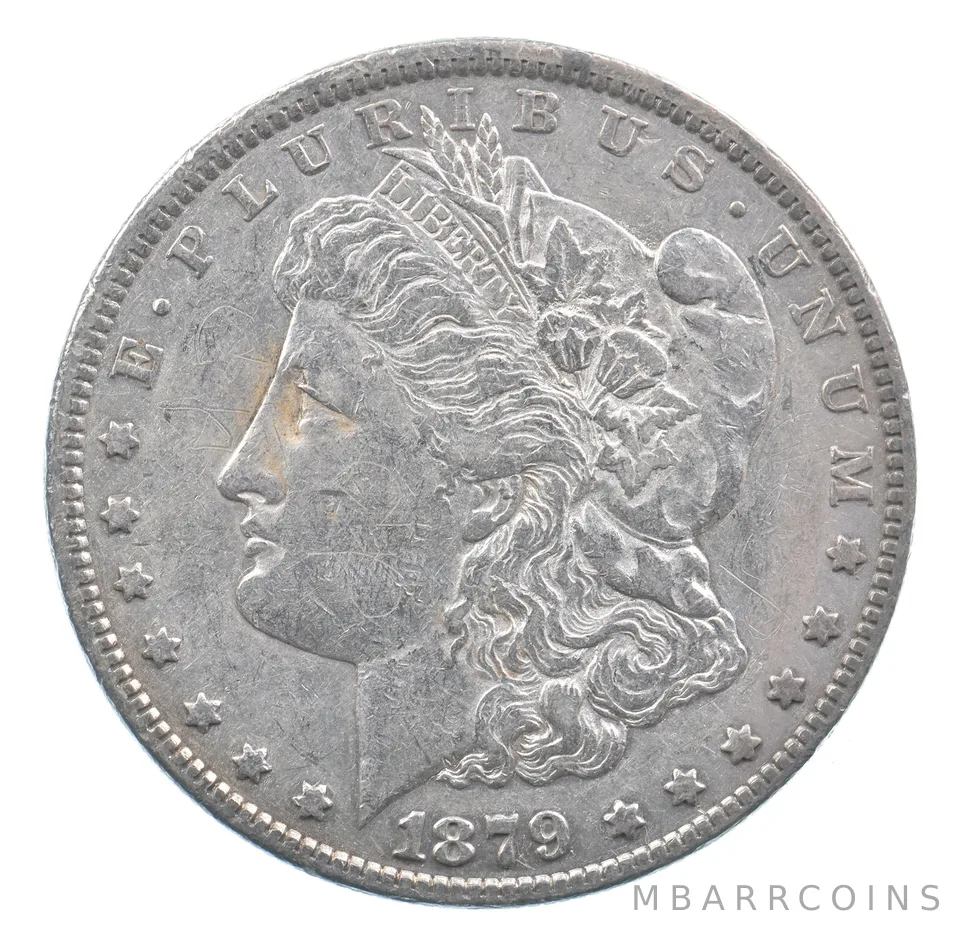 Better 1879 Morgan Silver Dollar - 90% US Coin - Nice Coin *527