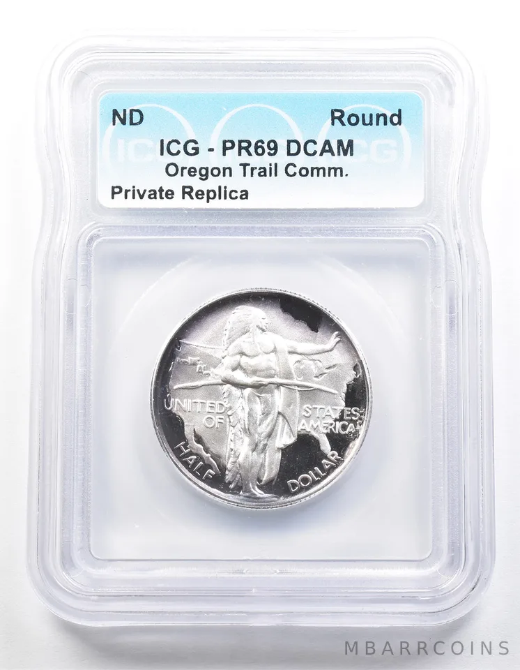 1926 Oregon Trail Half Dollar PR69 ICG Museum Gallery Strike a1264