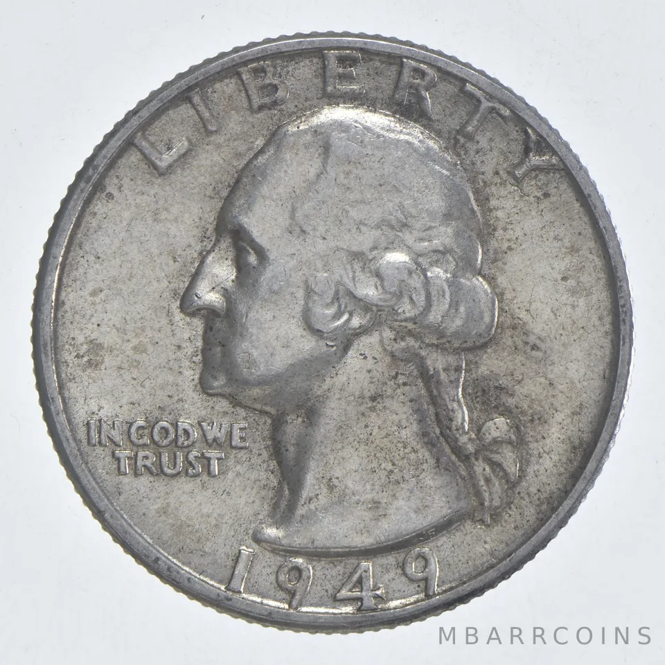 1949-D Washington Quarter Estate Coin Collection *297