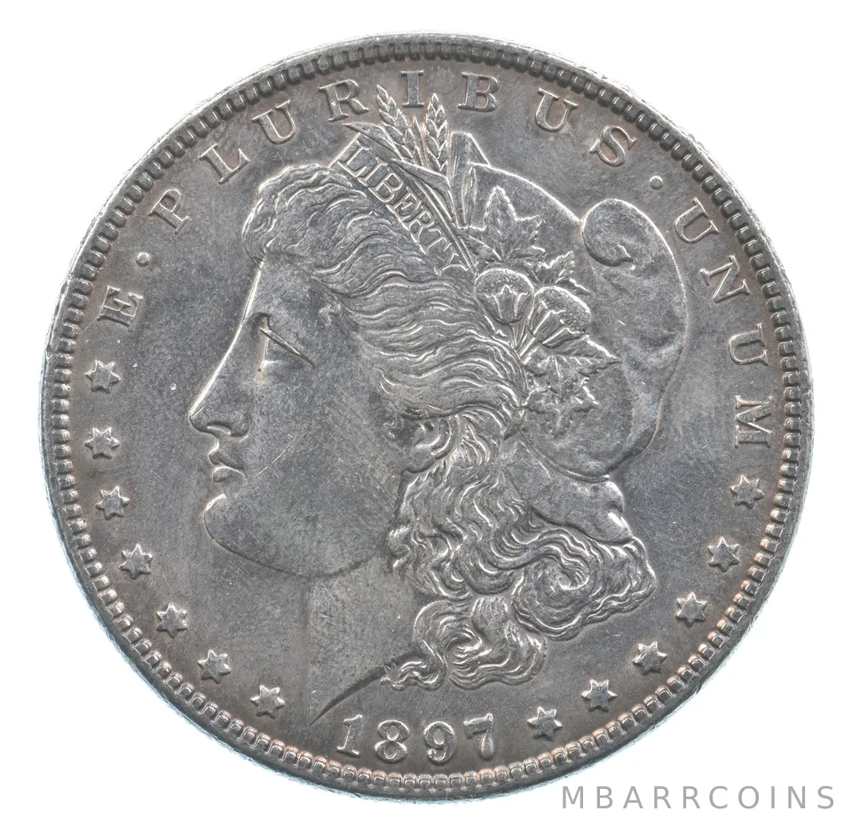Better 1897 Morgan Silver Dollar - 90% US Coin - Nice Coin *473