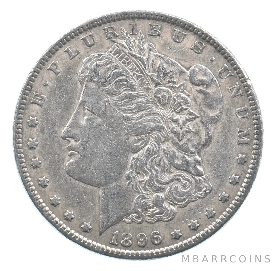 Better 1896 Morgan Silver Dollar - 90% US Coin - Nice Coin *536