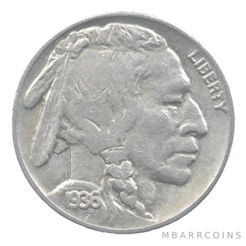 1936 Indian Head Buffalo Nickel *2067