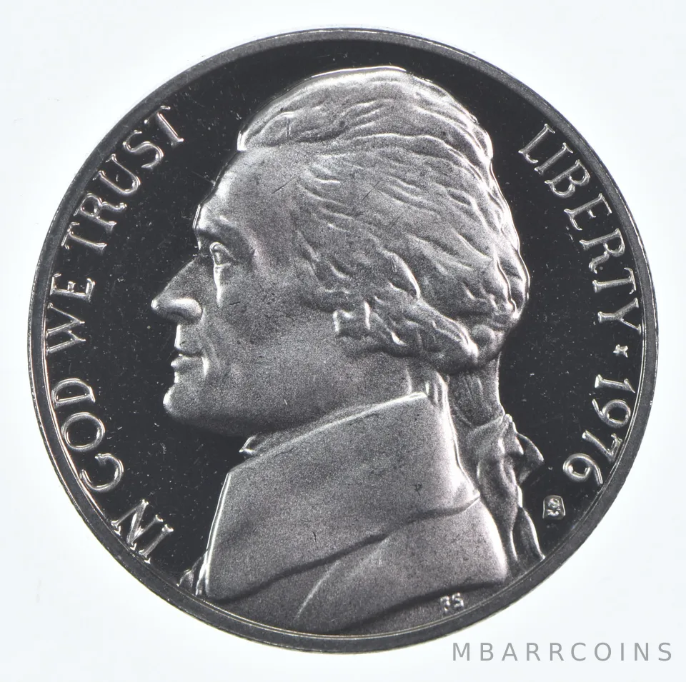 1976-S Jefferson Nickel Proof