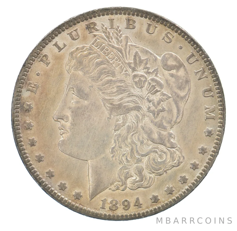 1894-O Morgan Silver Dollar Beautiful Tone *5167