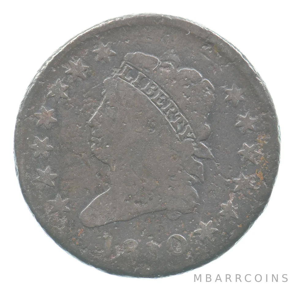 1810 Classic Head Large Cent *7082