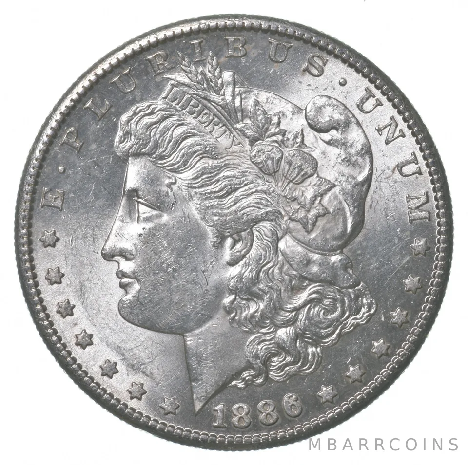 1886-S Morgan Silver Dollar *8479