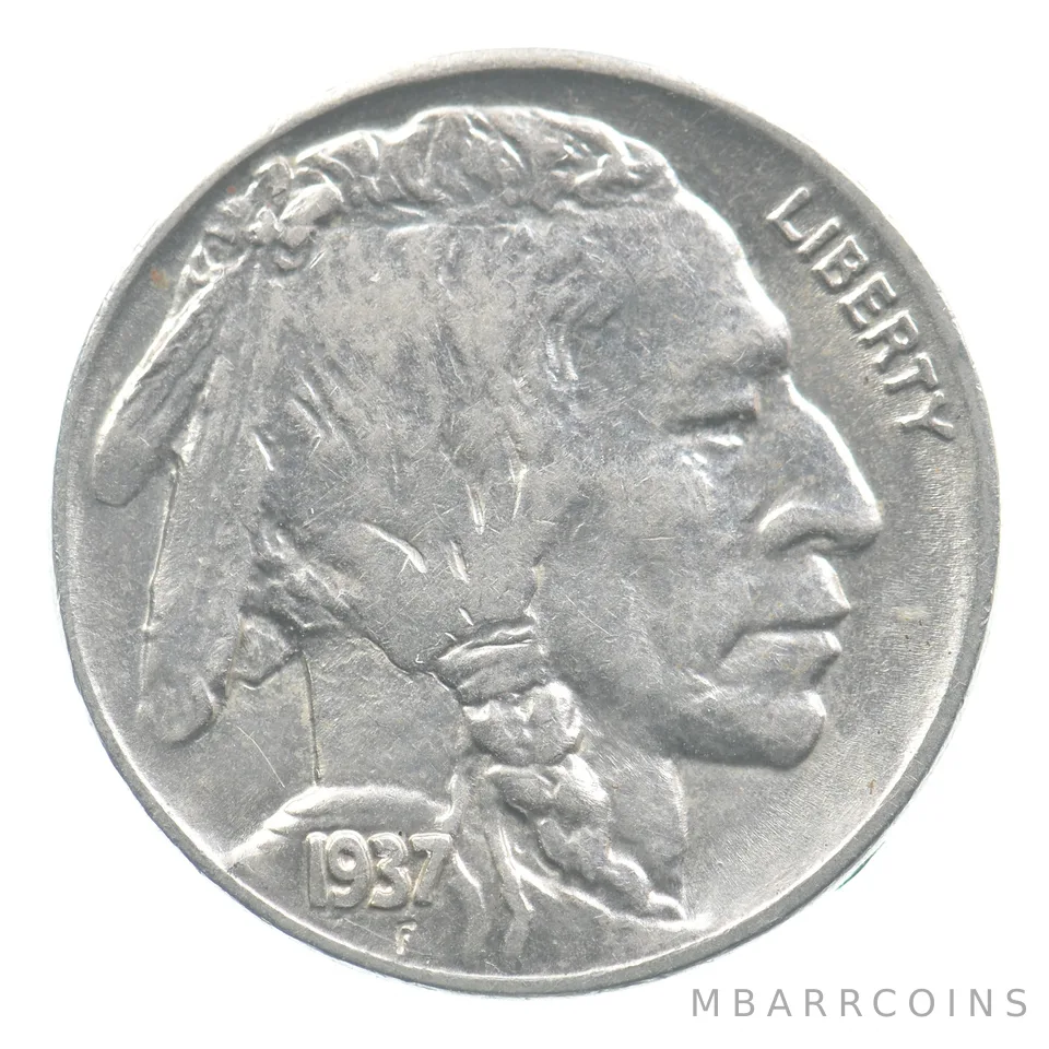 1937-D Indian Head Buffalo Nickel *9214
