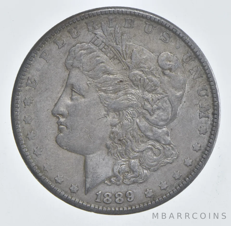 1889 Morgan Silver Dollar Estate Coin Collection *260