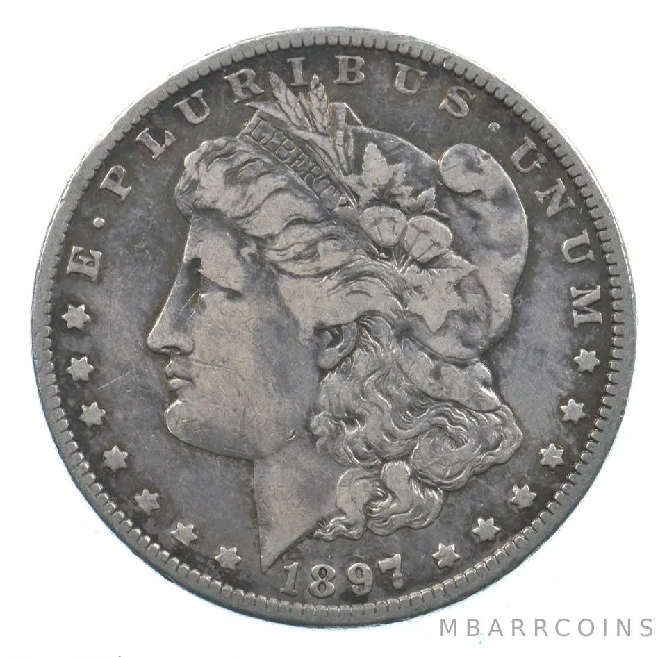 Early - 1897-O Morgan Silver Dollar - 90% US Coin *581