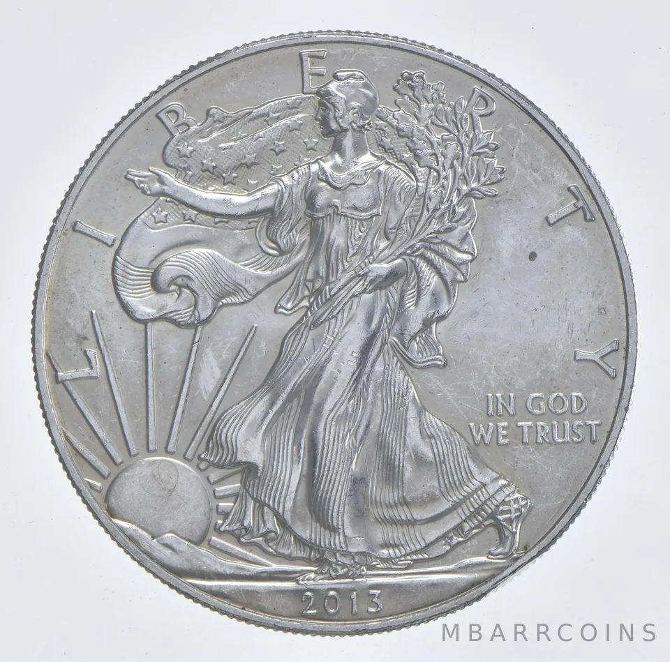Better Date 2013 American Silver Eagle 1 Troy Oz .999 Fine Silver *448