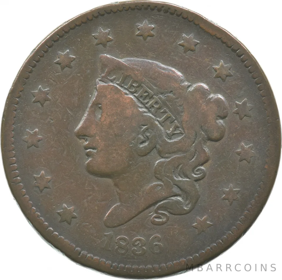 1836 Liberty Head Large Cent *2337