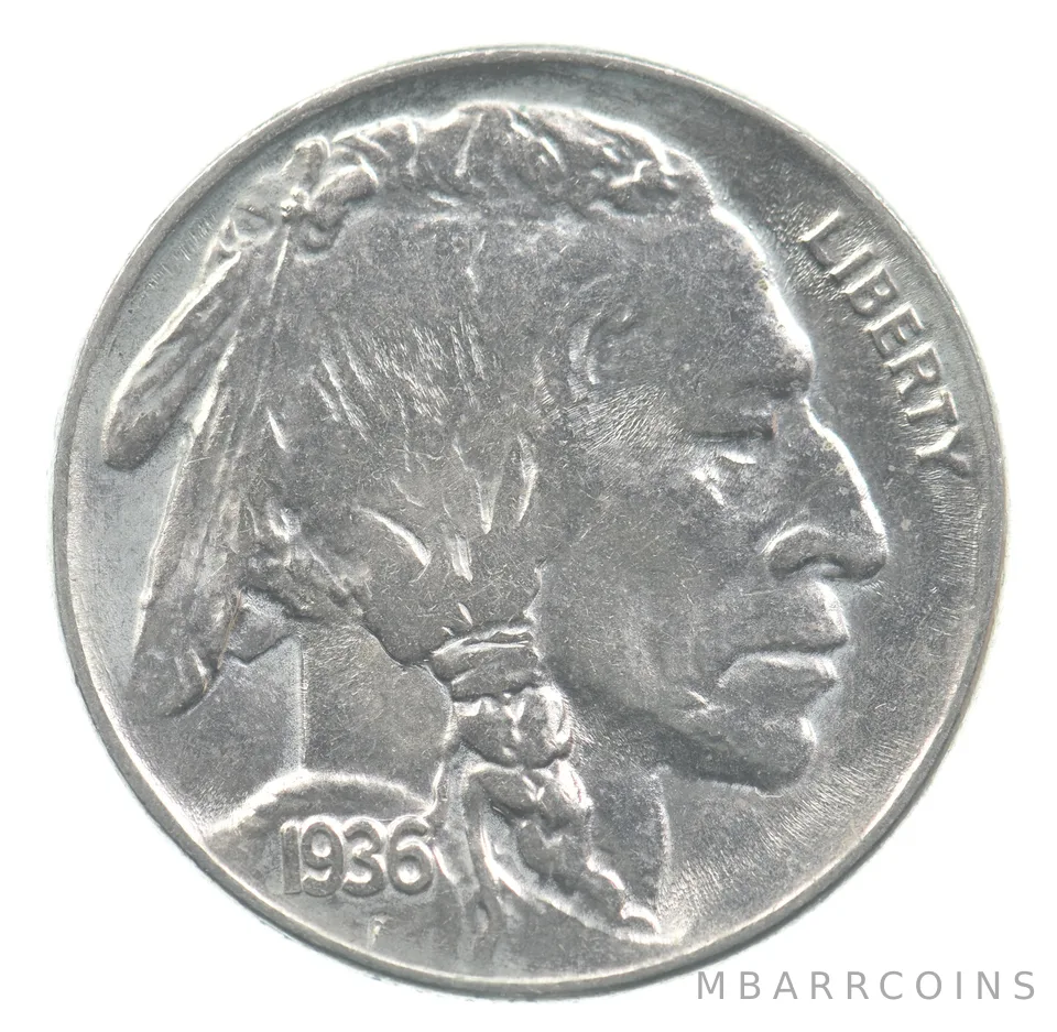 1936 Indian Head Buffalo Nickel *0045