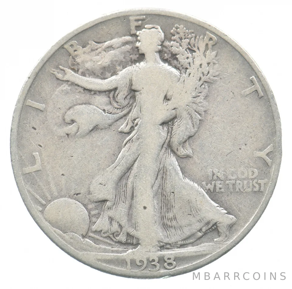 1938-D Walking Liberty Half Dollar *4791