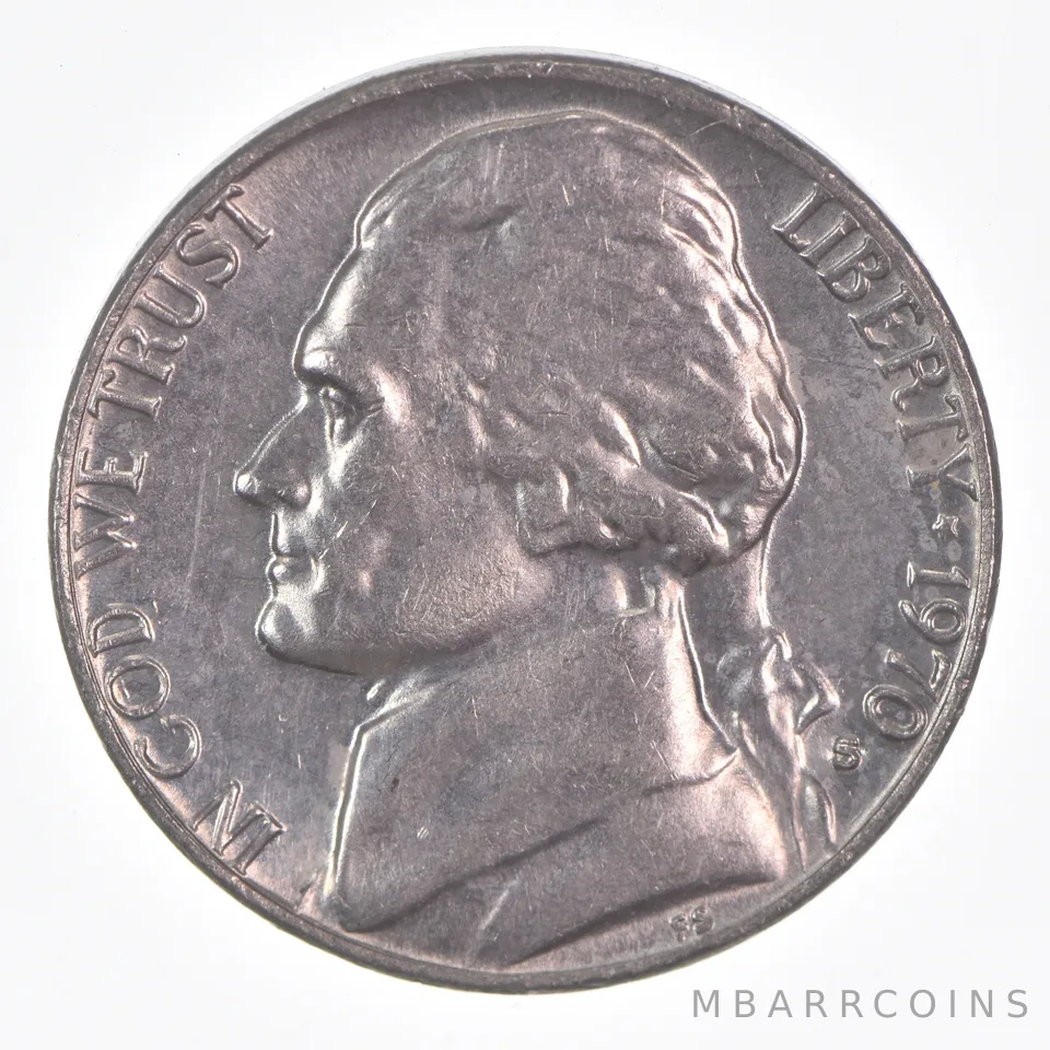 1970-S Jefferson Nickel Unc