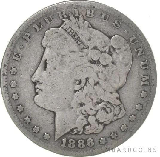 G/VG 1886-O Morgan Silver Dollar (1 coin)