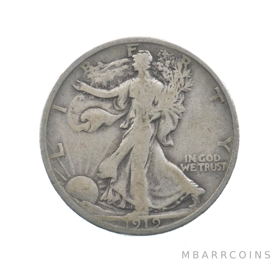 1919 Walking Liberty Half Dollar *4399