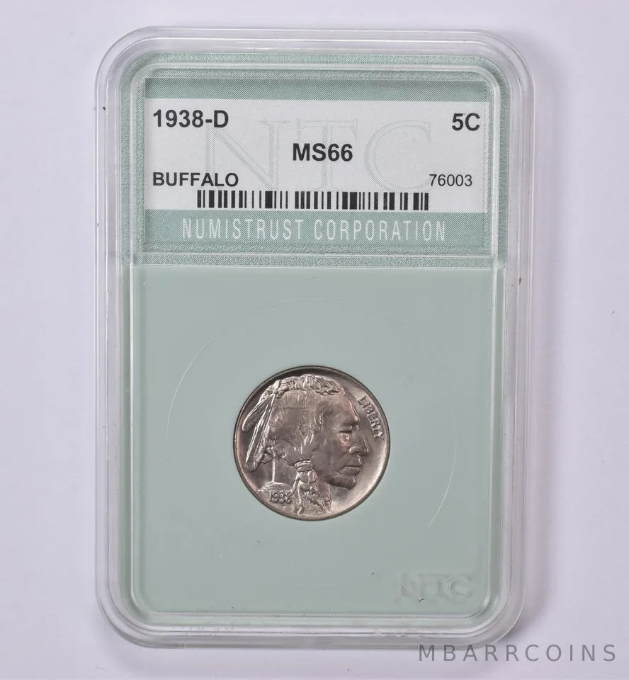 1938-D Indian Head Buffalo Nickel *0539